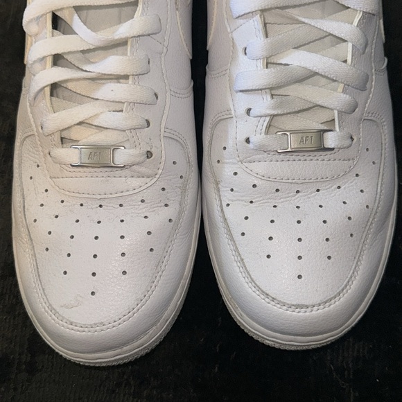 Nike Air Force 1 Hi Top Sneakers - White - Picture 3 of 7